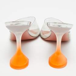 Pre Owned صندل سلايد أمينة معادي بي في سي أخضر لوبتا مقاس 39.5