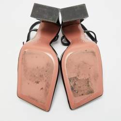 مملوكة مسبقًا صندل أمينة معادي زولا ماء الثعابين وبي في سي بكريمي/بيج مقاس 37.5