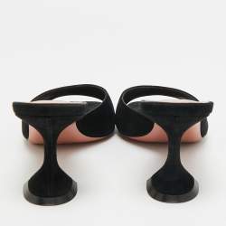 مملوكة مسبقًا صندل سلايد أمينة معادي بي في سي أخضر لوبتا مقاس 39.5