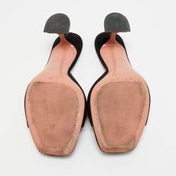 مملوكة مسبقًا صندل سلايد أمينة معادي بي في سي أخضر لوبتا مقاس 39.5