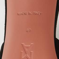 مملوكة مسبقًا صندل سلايد أمينة معادي بي في سي أخضر لوبتا مقاس 39.5