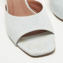 مملوكة مسبقًا صندل سلايد أمينة معادي بي في سي أخضر لوبتا مقاس 39.5