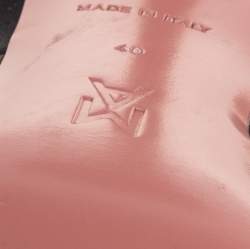 Pre Owned Amina Muaddi Black Satin Begum Crystal-Embellished Slingback Sandals Size 40