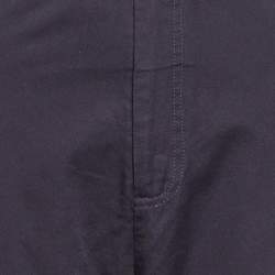 Pre Owned Amiri Navy Blue Cotton Blend Wide Leg Cargo Pants M
