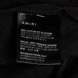 مملوكة مسبقًا Amiri Black Denim Skinny Jeans L/Waist 30"