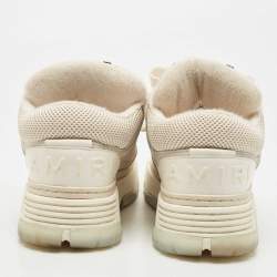 Amiri Tricolor Mesh and Leather MA-1 Sneakers Size 40