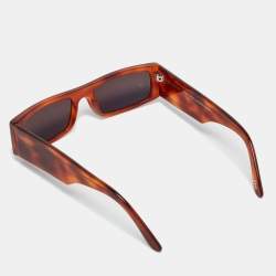 Andy Wolf Mod. HUME Col.B Havana Brown Rectangular Sunglasses