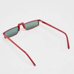 Andy Wolf x White Heat Red Mirror Muhren Rectangle Sunglasses