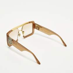 Pre Owned نظارة شمسية آنا-كارين كارلسون إصدار الكريستال لو سوال تدرج بني 9/75