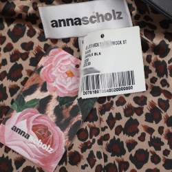 مملوكة مسبقًا Anna Scholz Black Leather Jacket XL