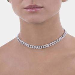 مملوكة مسبقًا Anna Zuckerman Mini Havana Cuban Link Necklace 