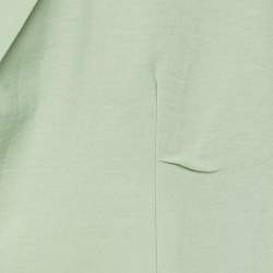 Pre Owned Anotah Green Rayon Open Front Blazer M