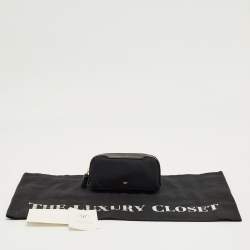 Pre Owned Anya Hindmarch Black Nylon Girlie Stuff Pouch