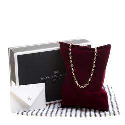 Pre Owned Anya Hindmarch Burgundy Velvet Crisp Packet flocked Evening Bag