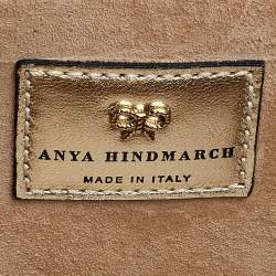 مملوكة مسبقًا Anya Hindmarch Orange Python Hubba Bubba Clutch