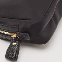 Anya Hindmarch Black Nylon Girlie Cosmetic Pouch