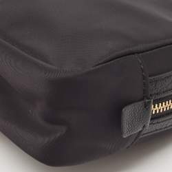Anya Hindmarch Black Nylon Girlie Cosmetic Pouch
