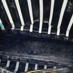 Anya Hindmarch Multicolor Leather and PVC Stripe Tote