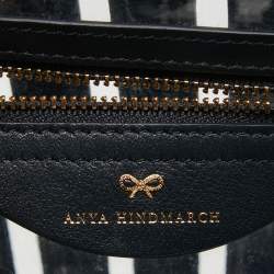 Anya Hindmarch Multicolor Leather and PVC Stripe Tote