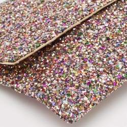 Anya Hindmarch Multicolor Glitter Valorie Clutch