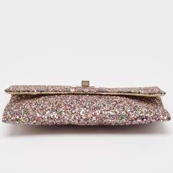 Anya Hindmarch Multicolor Glitter Valorie Clutch