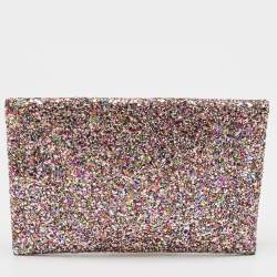 Anya Hindmarch Multicolor Glitter Valorie Clutch