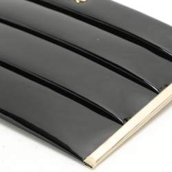 Anya Hindmarch Black Patent Leather Clutch