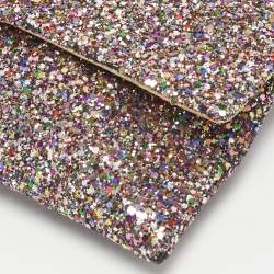 Pre Owned Anya Hindmarch Multicolor Glitter Valorie Clutch