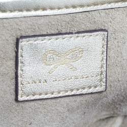 Pre Owned Anya Hindmarch Multicolor Glitter Valorie Clutch