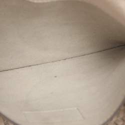 Pre Owned Anya Hindmarch Cream Woven Leather Neeson Tote