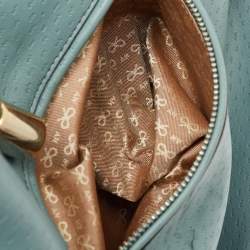 Pre Owned Anya Hindmarch Blue Leather Elrod Hobo