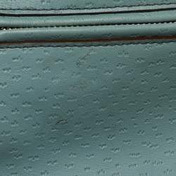 Pre Owned Anya Hindmarch Blue Leather Elrod Hobo