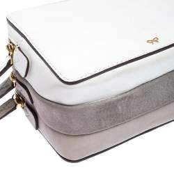 Anya Hindmarch Multicolor Leather Stack Multi Compartment Wrislet Clutch 