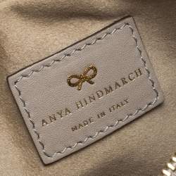 Anya Hindmarch Multicolor Leather Stack Multi Compartment Wrislet Clutch 