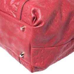 Pre Owned Anya Hindmarch Red Leather Tassel Tote