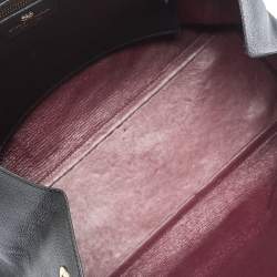 Pre Owned Anya Hindmarch Black Leather Ebury Soft Tote