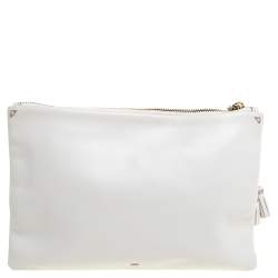 Pre Owned Anya Hindmarch Multicolor Leather All Over Stickers Georgiana Clutch