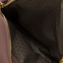 Pre Owned Anya Hindmarch Pink Leather Eyes Backpack 