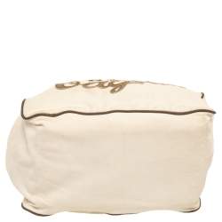 Pre Owned Anya Hindmarch I'm Not A Plastic Bag Canvas Tote