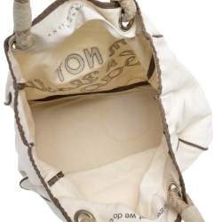 Pre Owned Anya Hindmarch I'm Not A Plastic Bag Canvas Tote