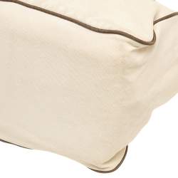 Pre Owned Anya Hindmarch I'm Not A Plastic Bag Canvas Tote