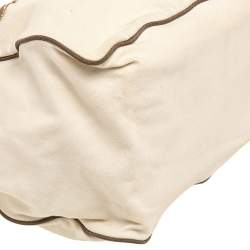 Pre Owned Anya Hindmarch I'm Not A Plastic Bag Canvas Tote