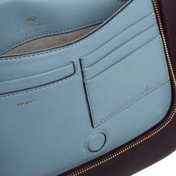 Pre Owned Anya Hindmarch Burgundy Leather Vere Satchel
