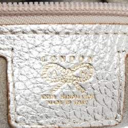 Pre Owned Anya Hindmarch Gold Leather Satchel