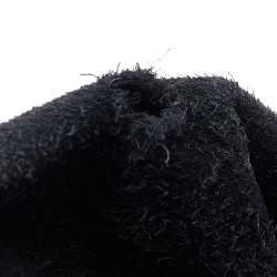 Pre Owned Anya Hindmarch Black/Gold Patent Leather And Leather Flap Shoulder Bag