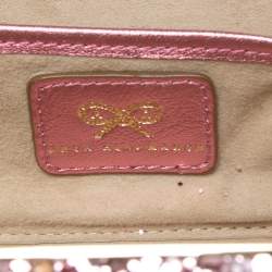 Pre Owned Anya Hindmarch Glitter Marano Clutch