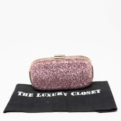 Pre Owned Anya Hindmarch Glitter Marano Clutch
