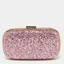 Pre Owned Anya Hindmarch Glitter Marano Clutch