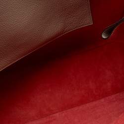 Pre Owned Anya Hindmarch Beige Leather Featherweight Smiley Ebury Tote