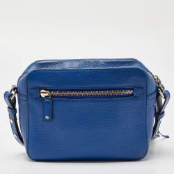 Pre Owned Anya Hindmarch Blue Leather Tony the Tiger Frosties Crossbody Bag